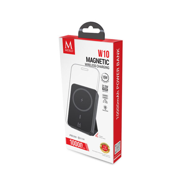 W10 Magnetic Wireless Charging 10000mAh Power Bank